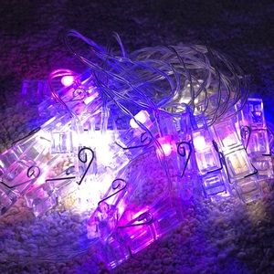 Close Pin Fairy Lights